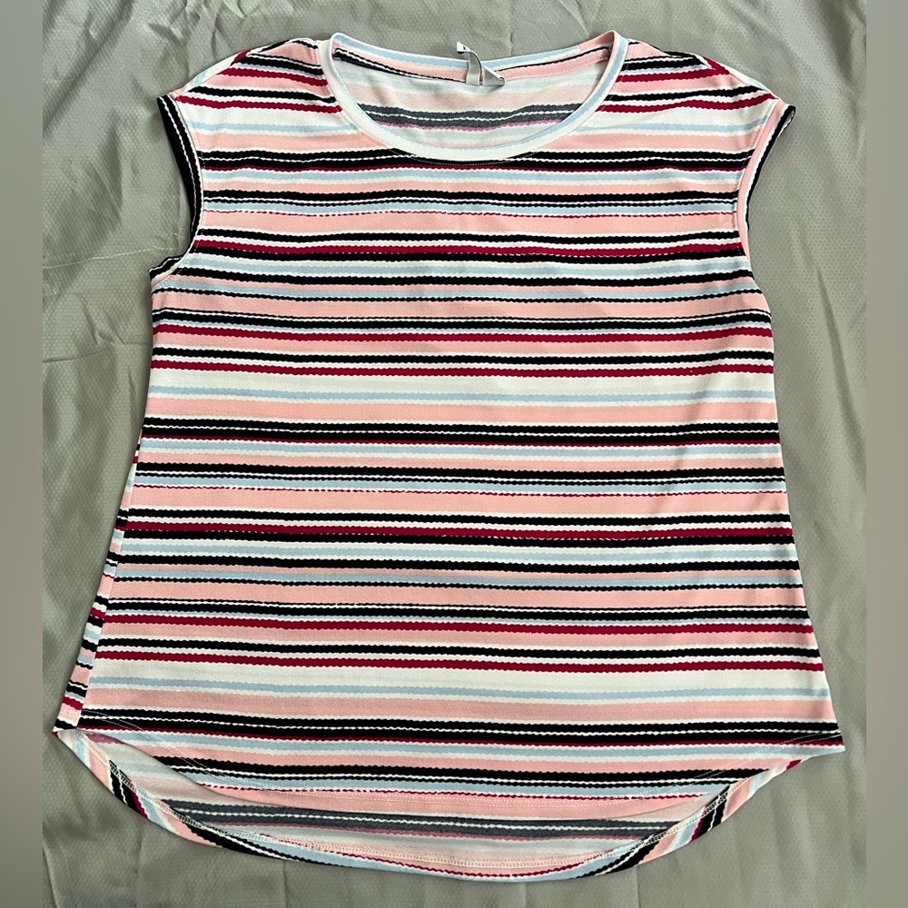 Elle cap sleeve shirt